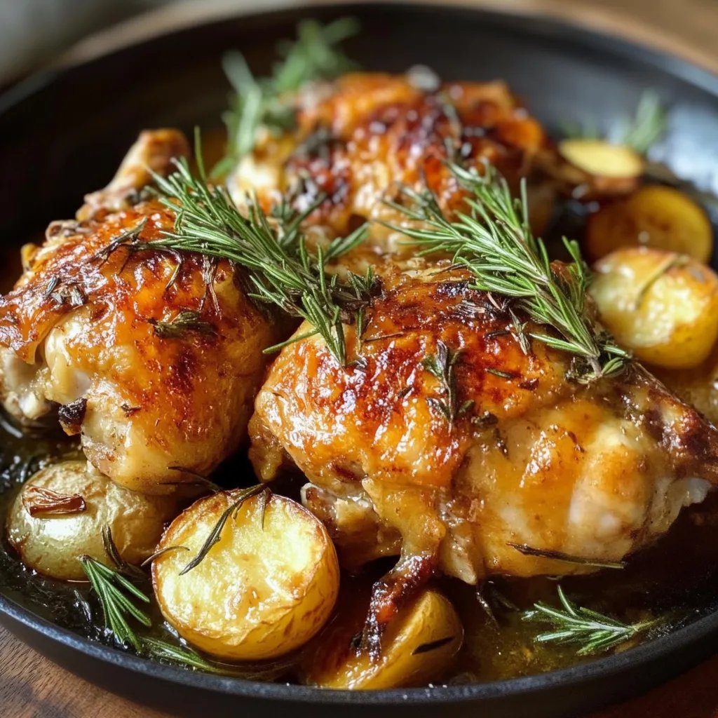 Rosemary Apple Cider Chicken