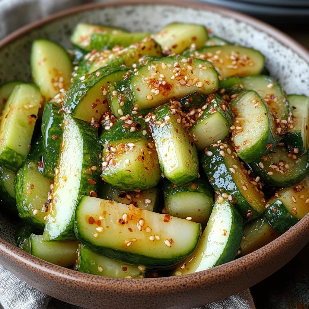 Spicy Cucumber Salad: An Incredible Ultimate Recipe You Must Try!