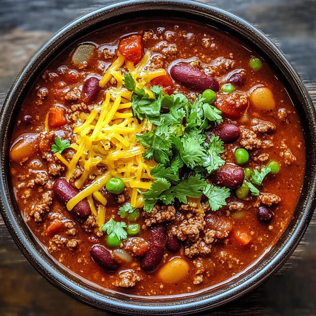 The BEST Easy Stovetop Ground Beef Chili Recipe
