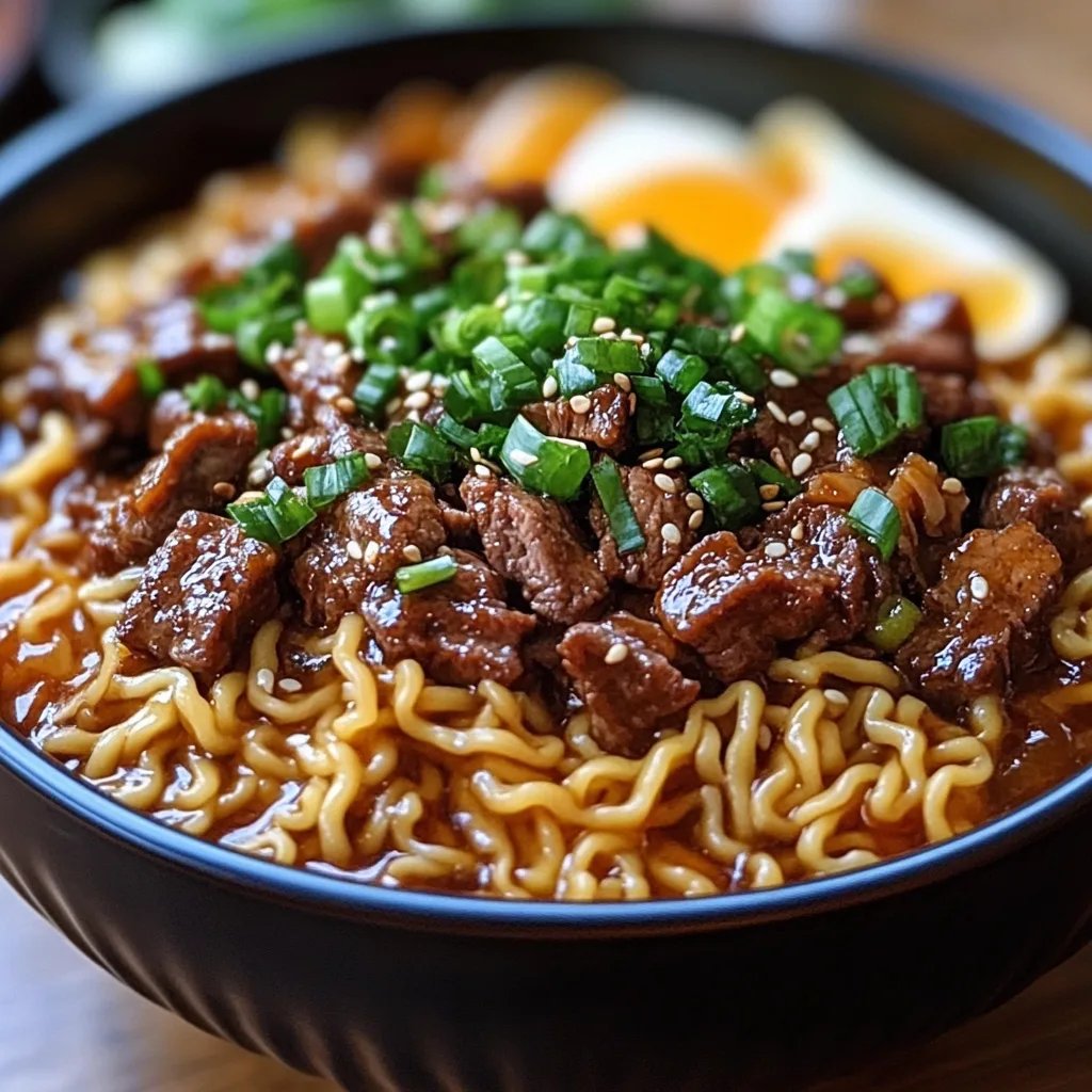 <p>Slow Cooker Beef Ramen Noodles: An Amazing Ultimate Recipe</p>