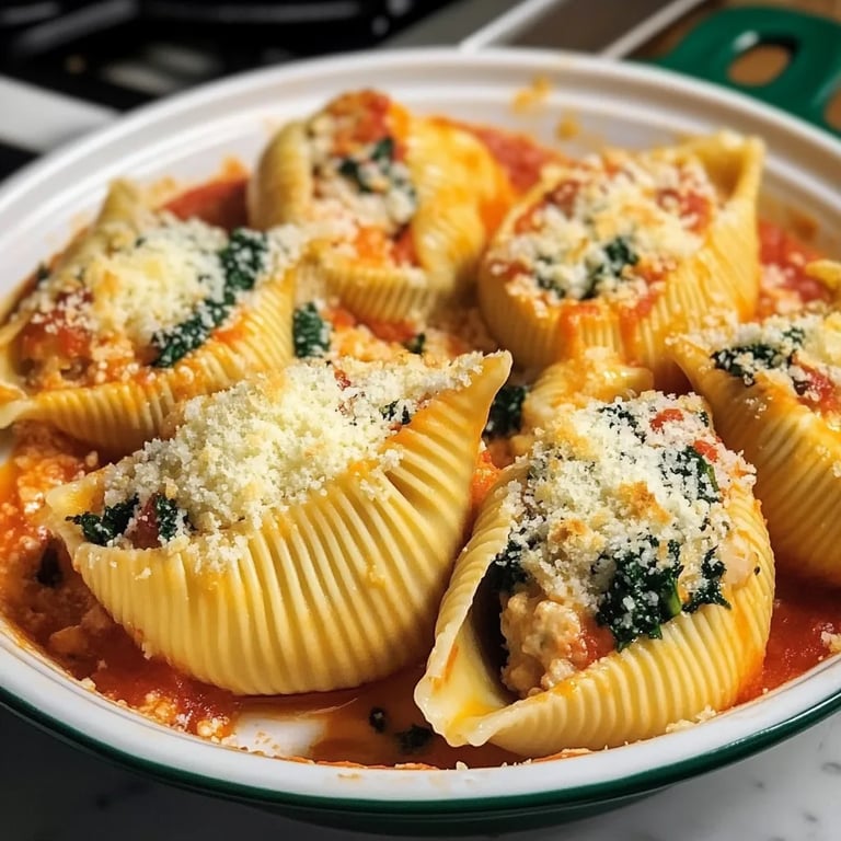 Christmas Stuffed Shells