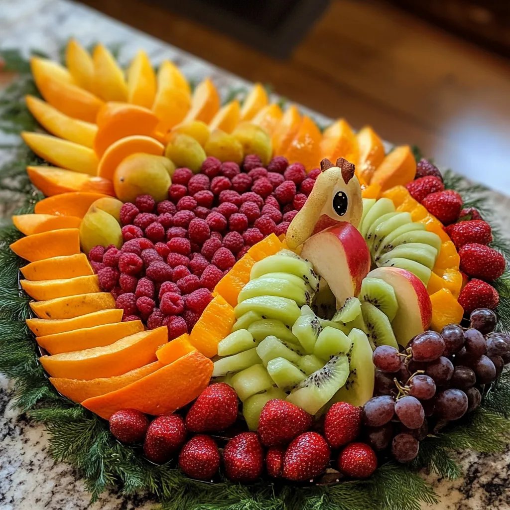 Tami's Fruit Turkey Tray