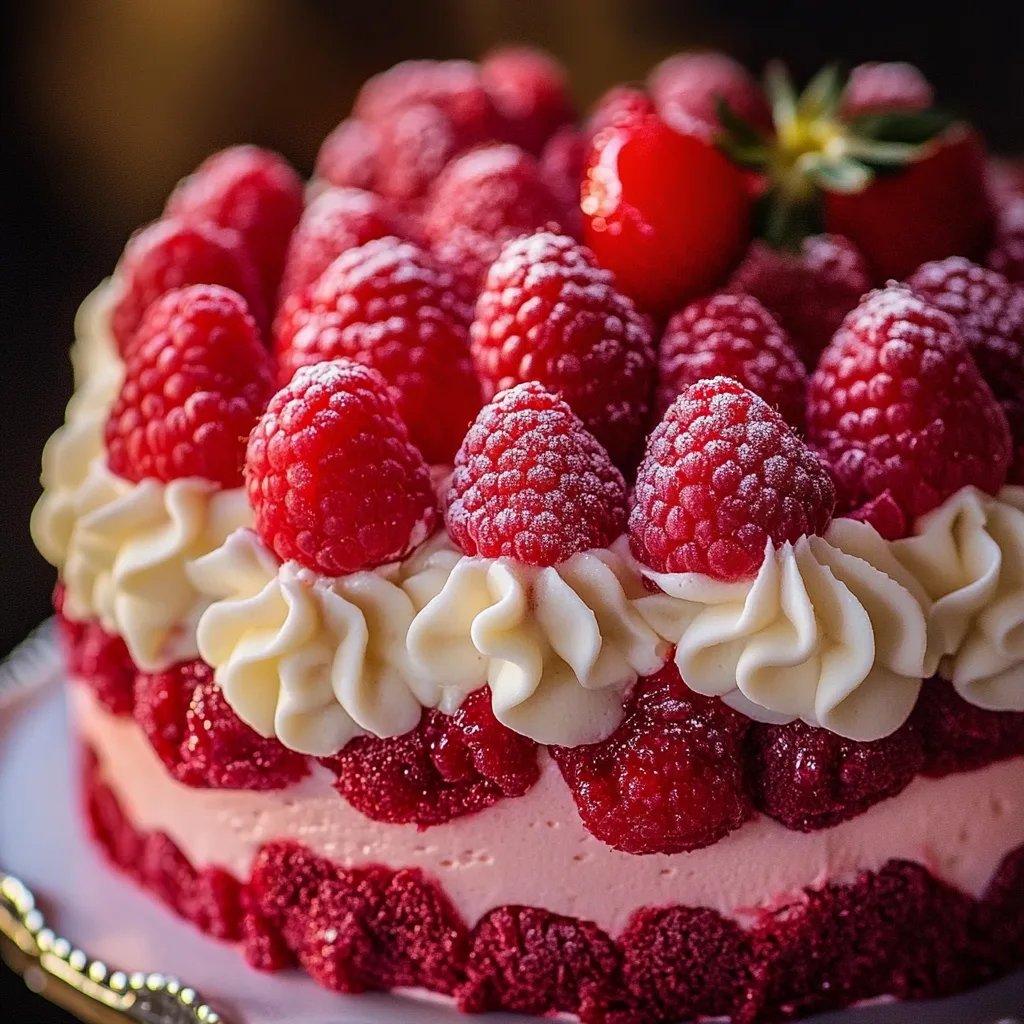Raspberry Red Velvet Bliss