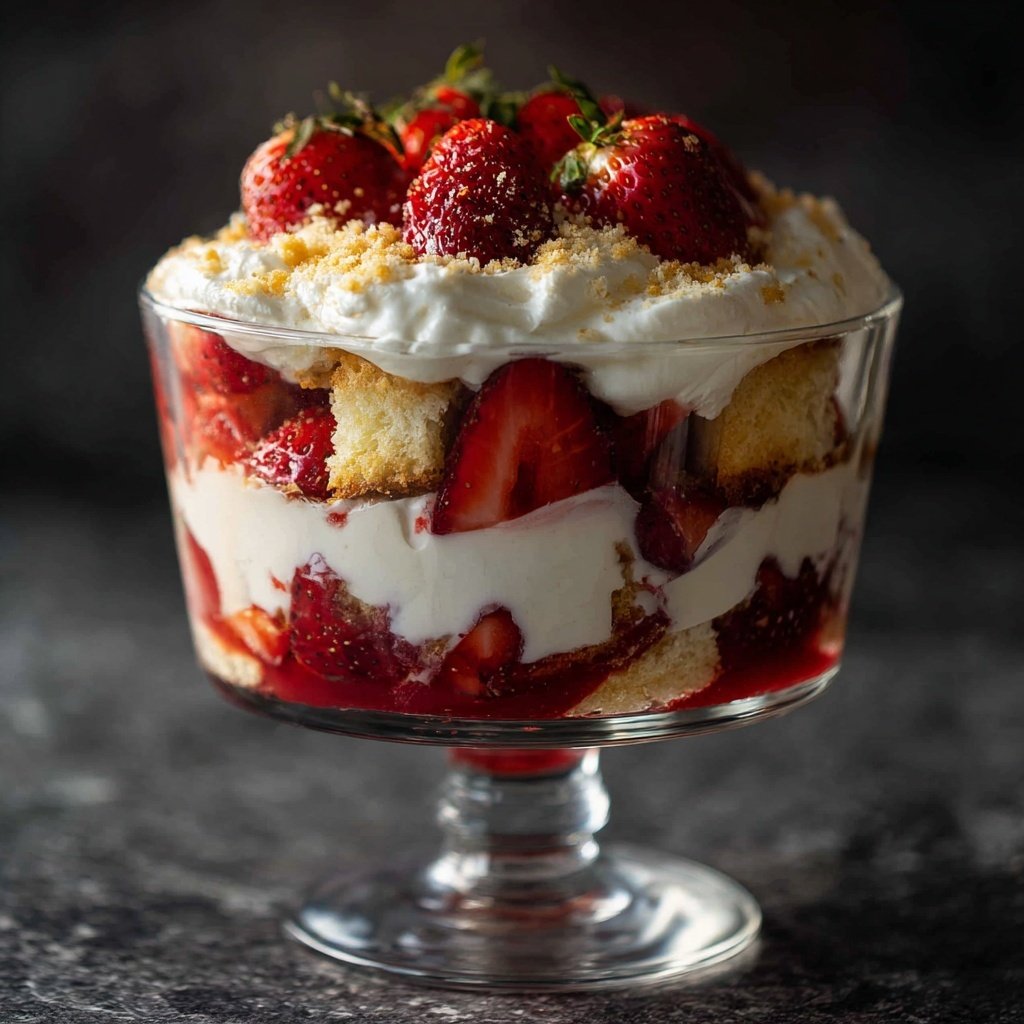 Strawberry Shortcake Trifle Twist