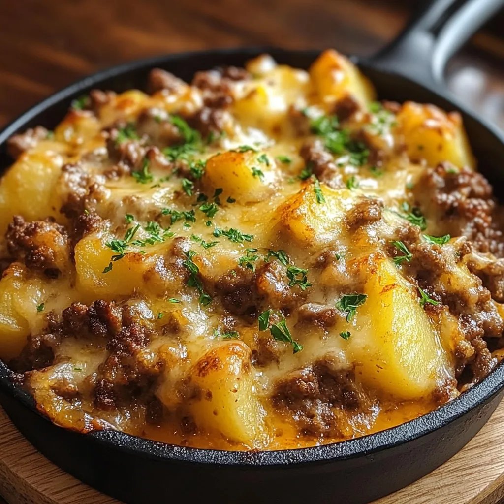 Cheesy Ground Beef & Potatoes: An Amazing Ultimate Recipe