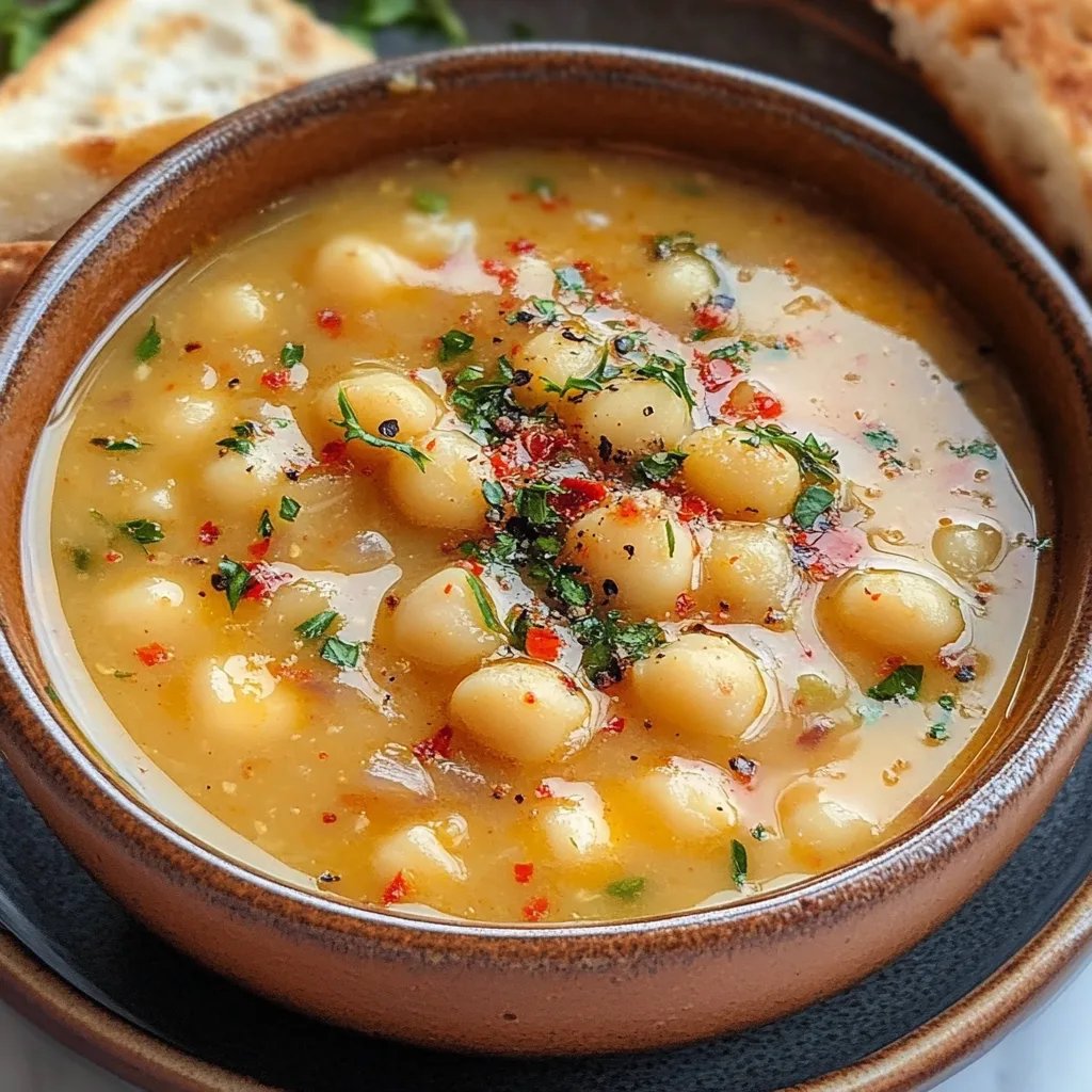 Vegan Garlic Chickpea Soup: An Incredible Ultimate Recipe