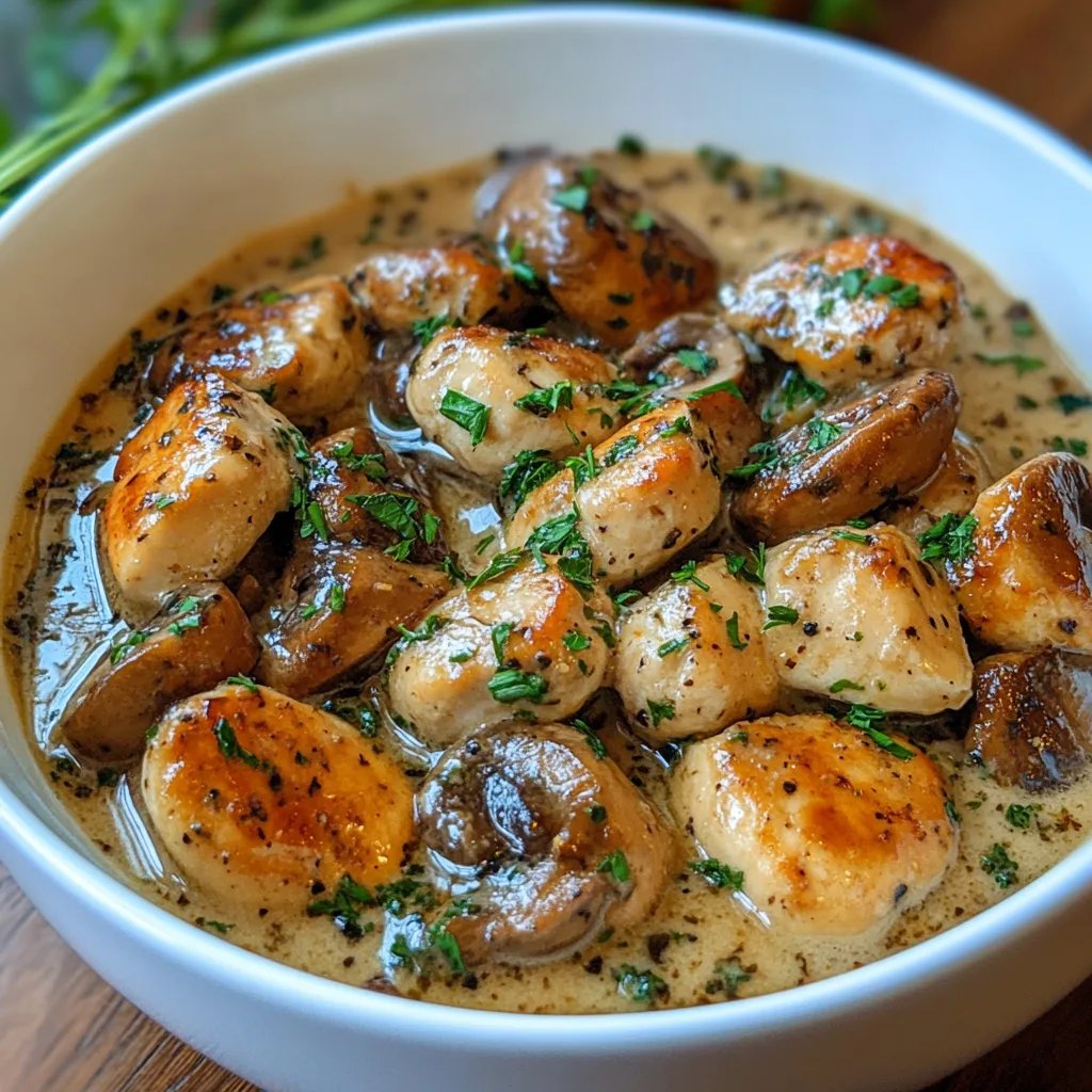 Creamy Mushroom Chicken: An Amazing Ultimate Recipe