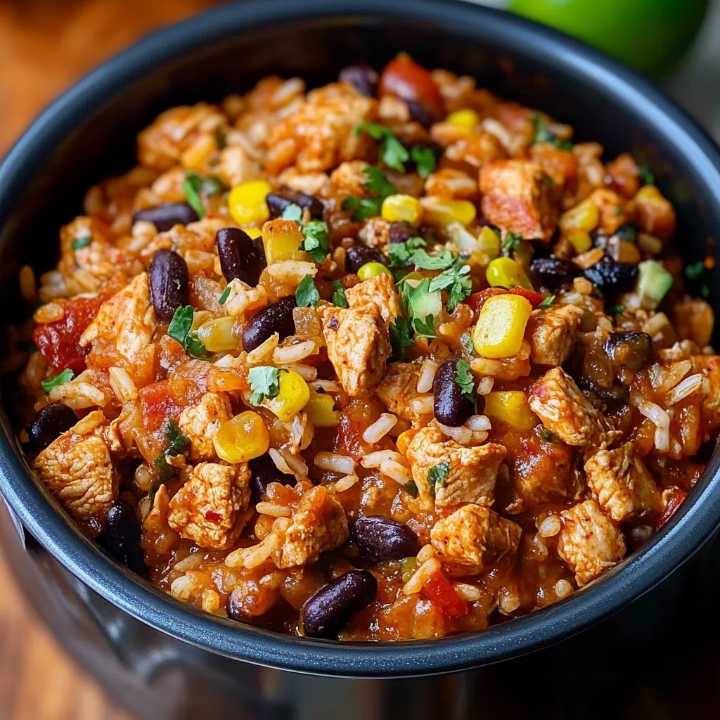 Instant Pot Chicken & Rice Burrito Bowls: An Amazing Ultimate Recipe