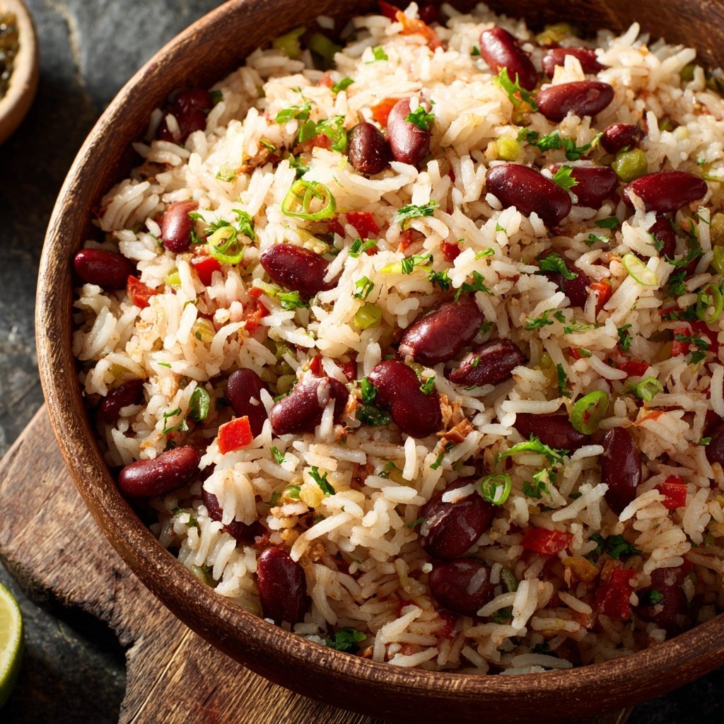 Vegan Jamaican Rice and Peas