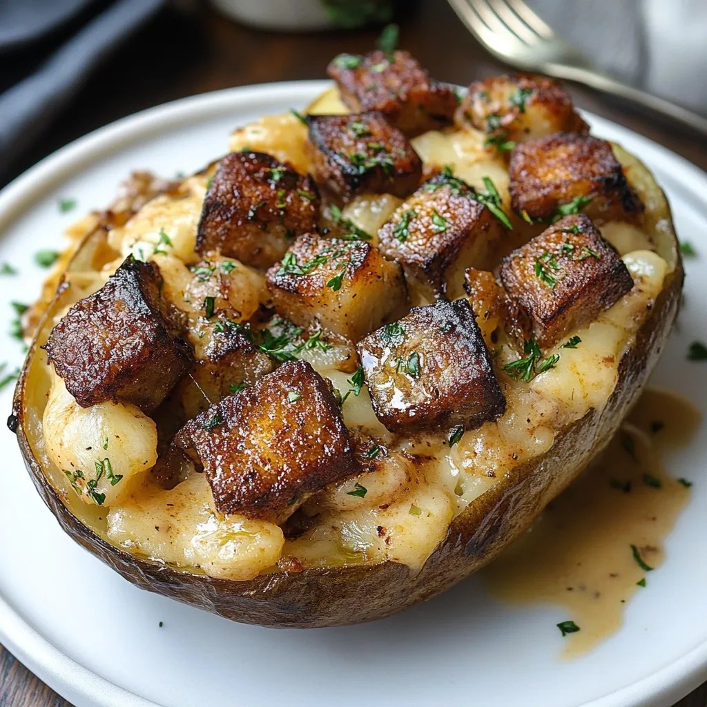 Loaded Baked Potato with Steak Bites: An Incredible Ultimate Recipe