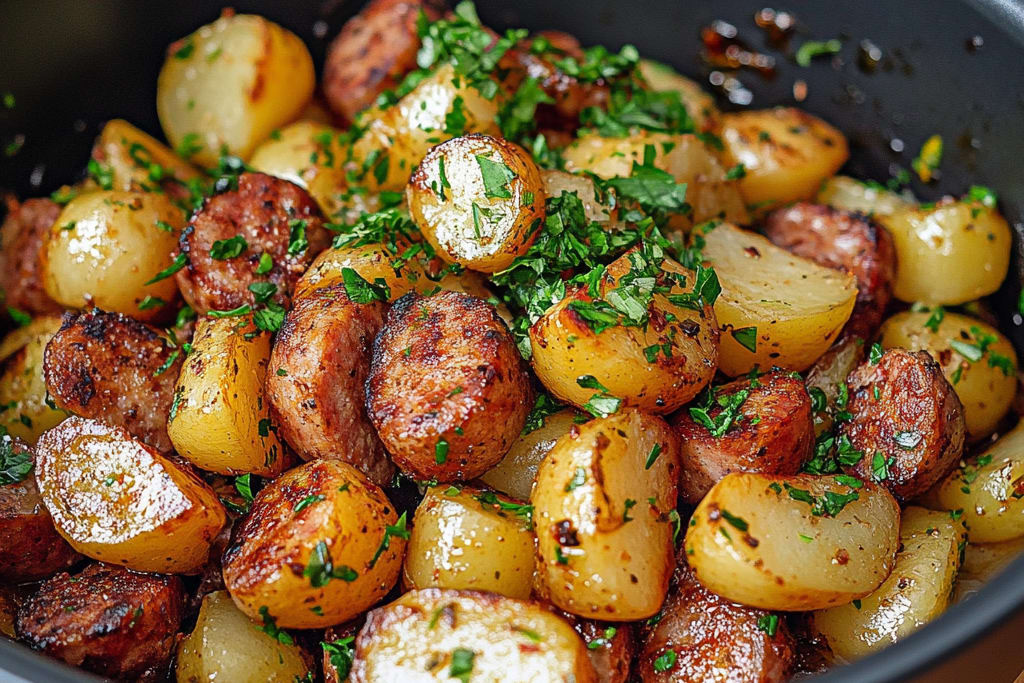 Air Fryer Potatoes and Sausage: An Amazing Ultimate 7-Step Dinner