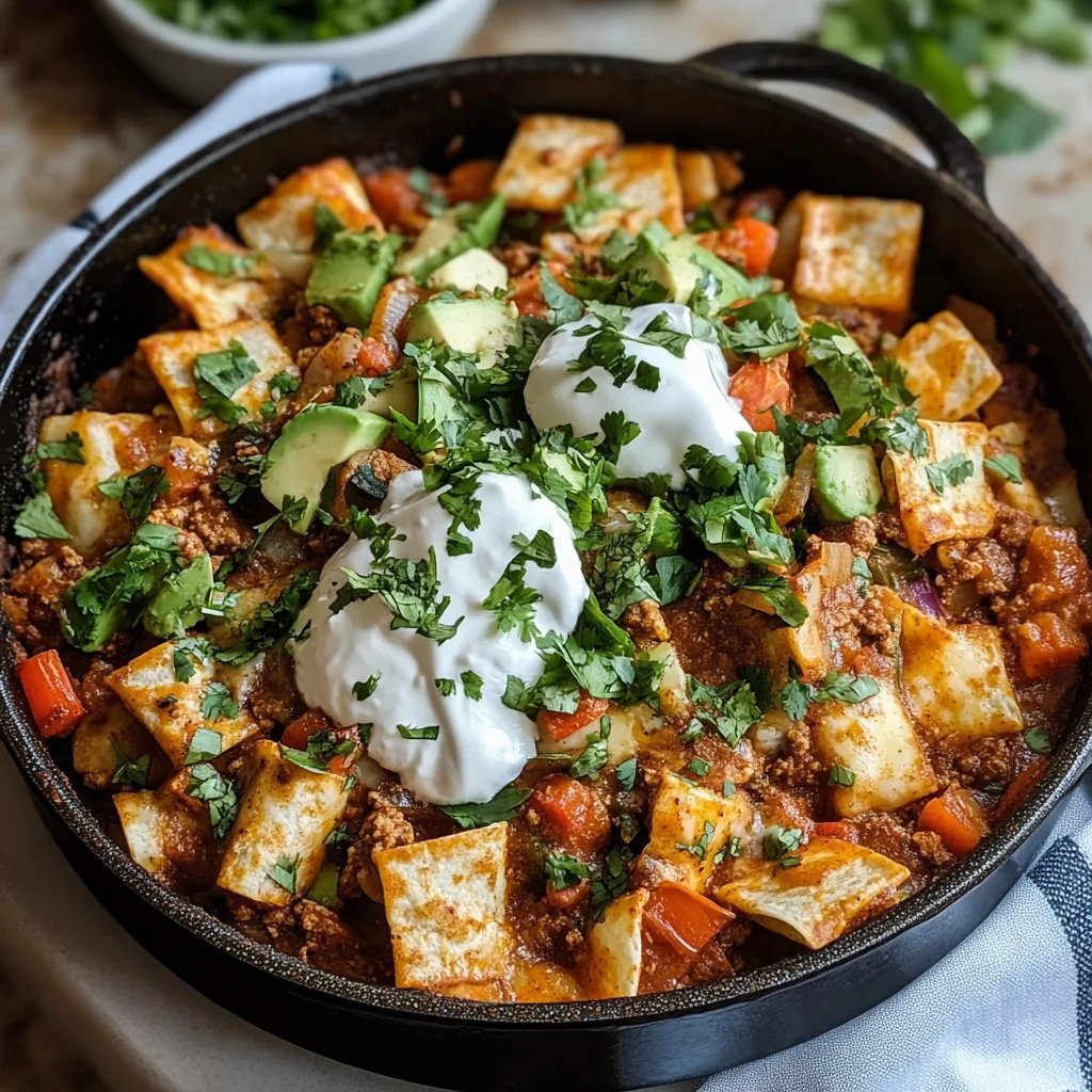 One Pan Enchilada Skillet: An Amazing Ultimate Recipe