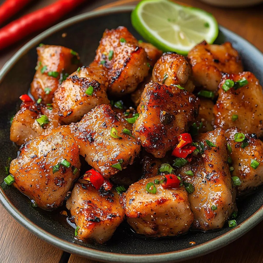 Salt & Pepper Pork Chop Bites: An Amazing Ultimate Recipe
