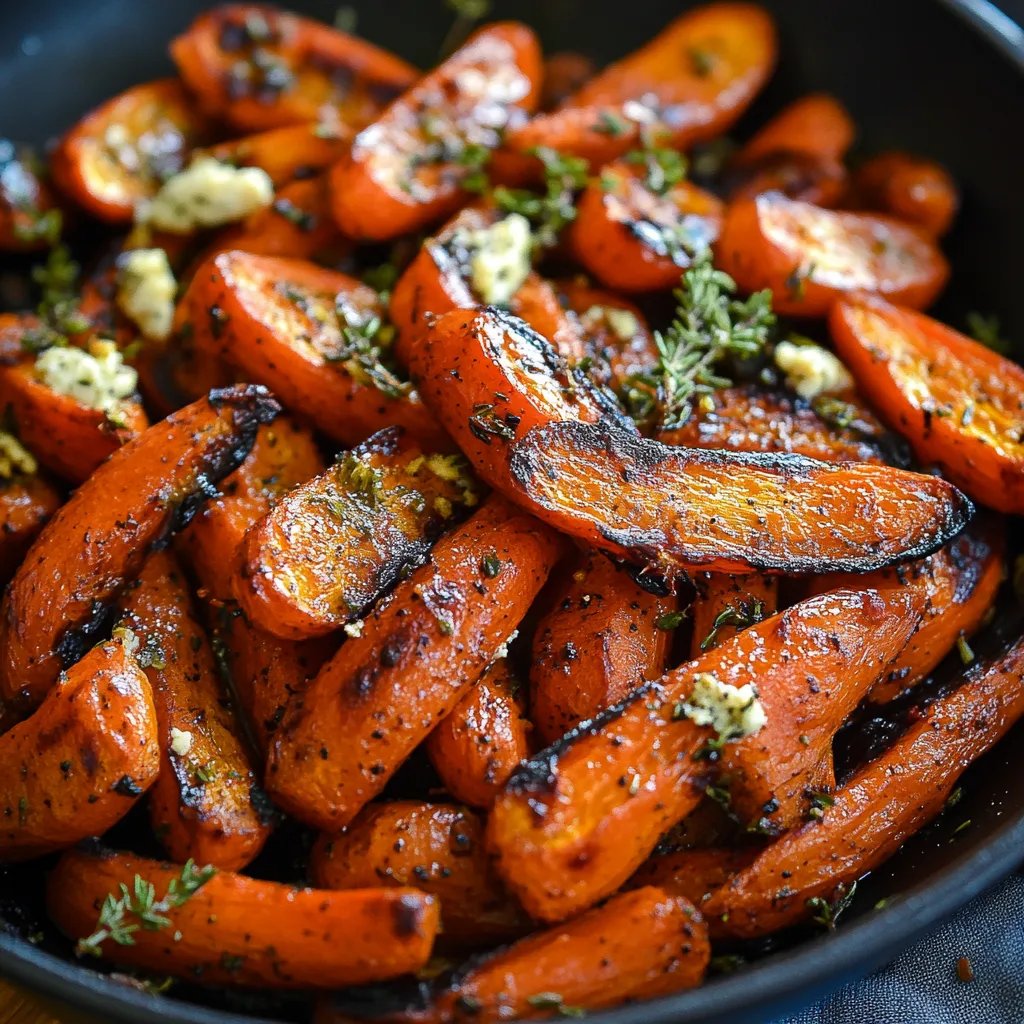 Honey Balsamic Roasted Carrots